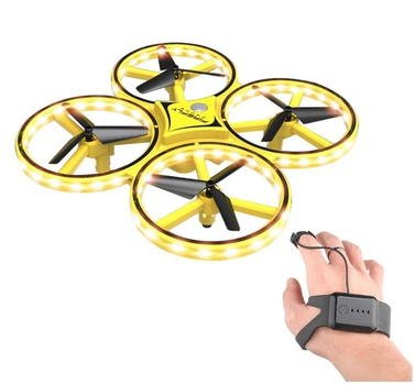 Квадрокоптер ручной Tracker 928 KFR-001 дрон управление от руки