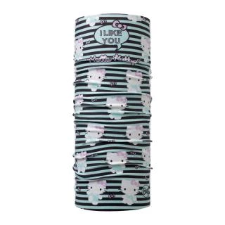 Бафф Buff Original Kitty tipography aqua Чорний-Білий