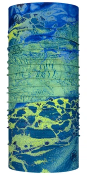 Бафф Buff Coolnet UV+ Realtree Wav3 Blue Yellow Синій-Жовтий