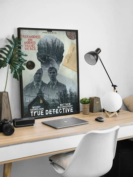 Постер сериала True Detective Настоящий детектив (TD1)