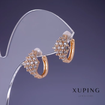 Сережки Xuping 13х10мм "позолота 18К", ida56855