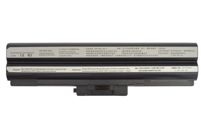 Аккумуляторная батарея для ноутбука Sony VGP-BPS13 VAIO VGN-FW 11.1V Black 5200mAh OEM