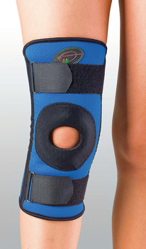 Бандаж для сильной фиксации колена К-1ТМ Reabilitimed Синий Размер XXXL более 55 см