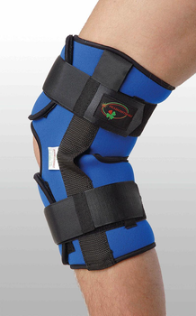 Бандаж эластичный для средней фиксации колена Reabilitimed К-1 ТМ Синий Размер XXL 50-55 см
