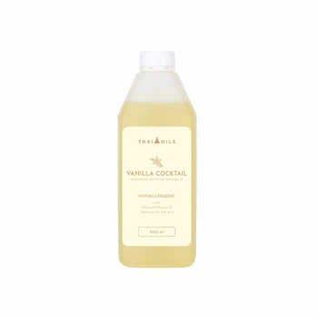 Профессиональное кокосовое массажное масло «Vanilla cocktail» 1000 ml