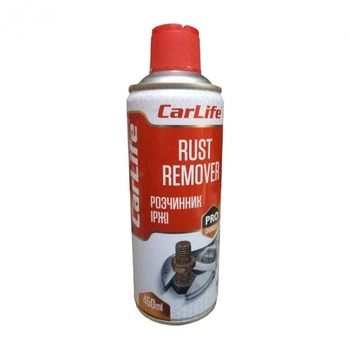 Перетворювач іржі 450 мл CARLIFE RUST REMOVER (аєрозоль)