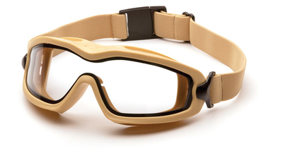Тактические защитные очки Pyramex V2G-Plus XP TAN (clear)