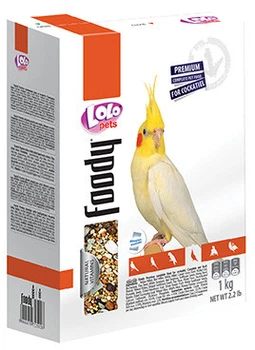 Повнораціонний корм для німфи Lolo Pets 500г
