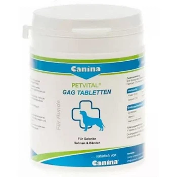 Витаминно-минеральная добавка Canina Petvital Gag глюкозамин с экстрактом мидий для собак 90тб