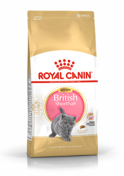 Сухой корм для кошек Royal Canin BRITISH SHORTHAIR KITTEN для котят породы Британской короткошерстной 2кг