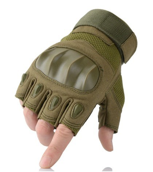 Тактичні рукавички безпалі (велоперчатки, мотоперчатки) GUMAO