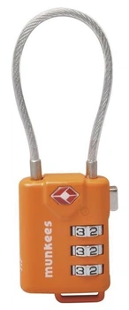 MMunkees 3609 брелок-замок TSA Cable Combi Lock orange