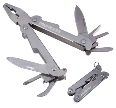 Munkees 2571 брелок-мультиинструмент SS Multi Tool Professional steel