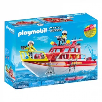 Конструктор Playmobil Катер спасателей (6336507)