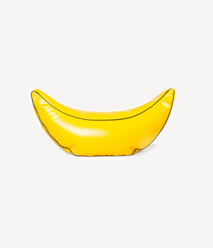 Крісло мішок Банан BANANA-58 BIG YETI Кожзам преміум жовтий XL (B58)