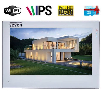 IP домофон з Wi-Fi SEVEN DP-7577FHDW - IPS White