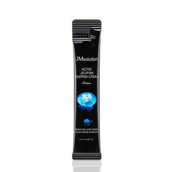 Крем для обличчя нічний з екстрактом медузи JMsolution Active Jellyfish Sleeping Cream 4ml