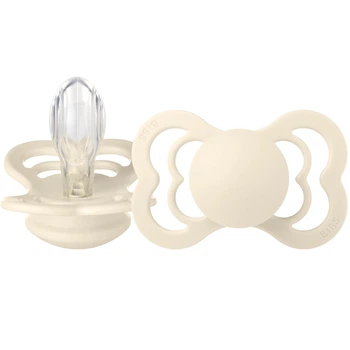 Ортодонтична пустушка BIBS Supreme Silicone Ivory 6+ розмір 2