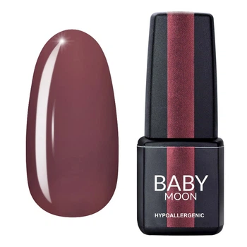 Гель лак Baby Moon Burgundy Gel polish №002 гіркий шоколад 6 мл ( 5908254001291 )