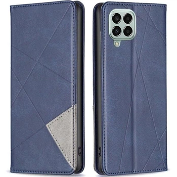 Чехол-книжка с кармашками UniCase Geometric Pattern для Samsung Galaxy M33 (M336) - Blue