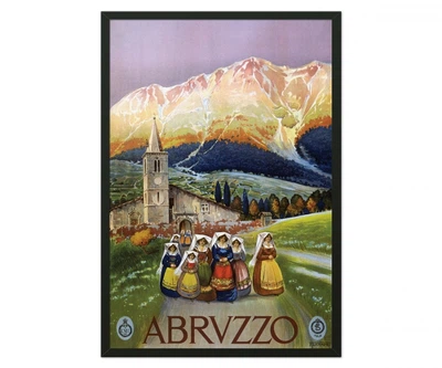 Постер CP Abruzzo 1926, Туризм 59х86 см (182)