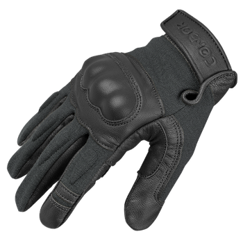 Тактичні вогнетривкі рукавички Номекс Condor NOMEX - TACTICAL GLOVE 221 Medium, Чорний