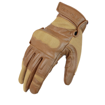 Тактические кевларовые перчатки Condor KEVLAR - TACTICAL GLOVE HK220 Large, Тан (Tan)