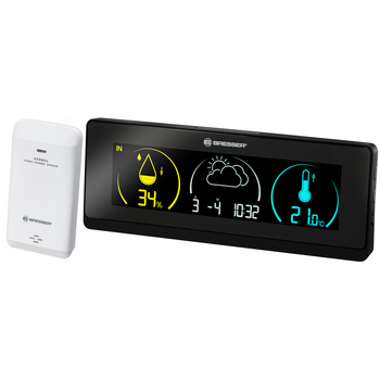 Метеостанция Bresser Colour Temeo Life Black (7008001CM3000)