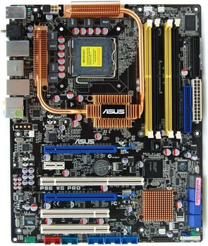 Материнская плата Socket 775 ASUS P5E WS PRO ( PROFESSIONAL ) SLI ( s775, DDR2, X38 СHIPSET , PCI-Ex16 ) Б/У