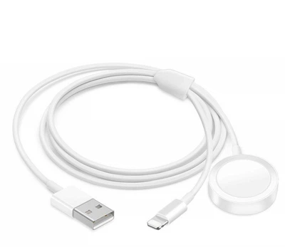 USB кабель Primo 2in1-01 Lightning + зарядное устройство для Apple Watch Primo белый