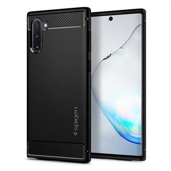 Чохол Spigen для Samsung Galaxy Note 10 Rugged Armor Matte Black (628CS27374)