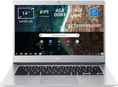 Ноутбук 14" Acer Chromebook 514 Intel Pentium N4200 RAM 4GB eMMC 128GB Chrome OS (CB514-1H-P9AS)