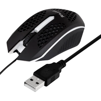 Ігрова комп'ютерна провідна мишка G260 Чорна (soft touch) стильна