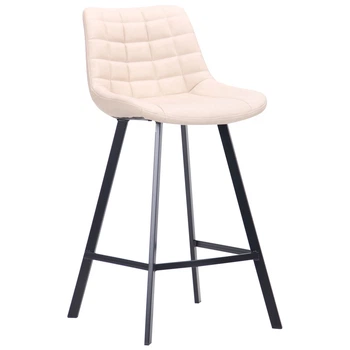 Стул барный AMF Clif Creme (сталь/кожзаменитель PU) (545603)