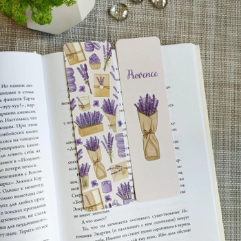 Двусторонняя закладка для книги "Provence"