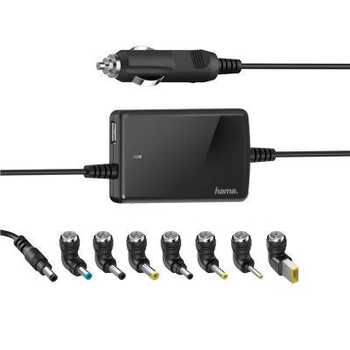 Блок живлення до ноутбука HAMA Автомобільний 12V 70W Універсальний (00200008)