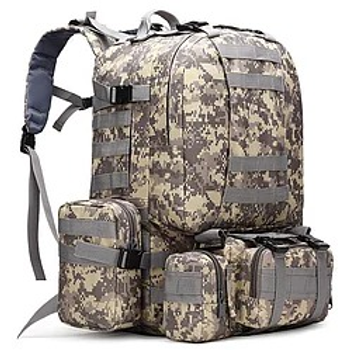 Тактичний Штурмової Військовий Рюкзак з підсумкими на 50-60литров Піксель TacticBag (st2803)