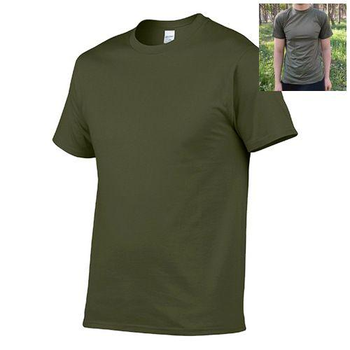 Тактична футболка Flas-3; XL/54р; мікрофібра. Маслина. Армійська футболка Флес. Туреччина.