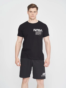Футболка Sol's Imperial 190 Nasa Worm 11500309/81 S Чорна (3609374906276)