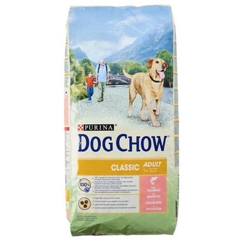 Сухой корм Purina Dog Chow Classic Adult Salmon с лососем для собак 10 кг