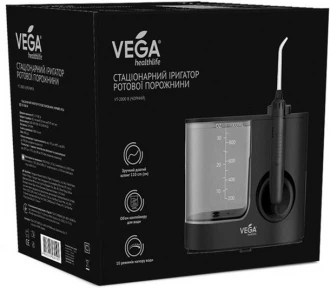 Стаціонарний іригатор Vega VT-2000 1 рік Black