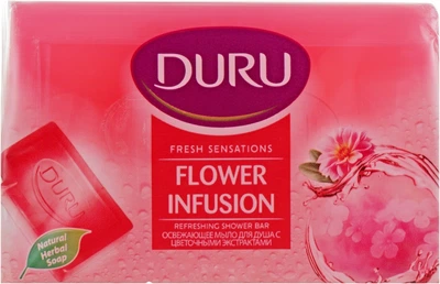 Туалетне мило "Квіткова хмара" - Duru Sensations Flower Infusion Soap 150g (647583-21872)