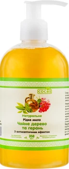 Рідке мило "Чайне дерево і герань" - Cocos 350ml (300999-31162780)