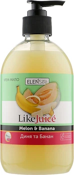 Крем-мыло "Дыня и банан" - ElenSee Like Juice (дой-пак) 500ml (981977-39541)
