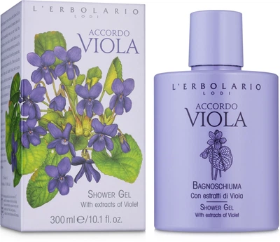 Піна для ванни - L'Erbolario Accordo Viola Bagnoschiuma 300ml (76579-35497)