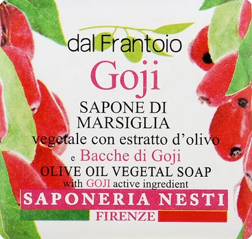 Натуральне мило "Ягоди годжі" - Nesti Dante Dal Frantoio Goji 100g (1049280-60504)