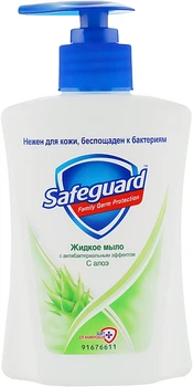 Жидкое мыло с антибактериальным действием "Алоэ" - Safeguard Nature 225ml (94599-18856)