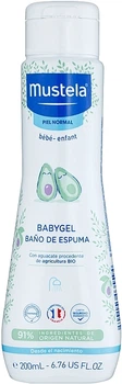 Піна для ванни - Mustela Bebe Multi-Sensory Bubble Bath 200ml (19896-21068)