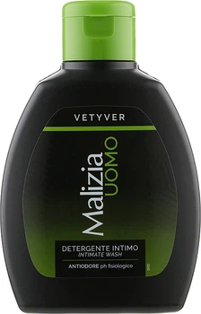 Гель для інтимної гігієни для чоловіків - Malizia Vetyver Uomo Intimate Wash 200ml (969264-36724)