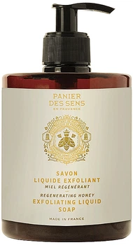 Відлущуюче рідке мило "Мед" - Panier Des Sens Marseille Soap Honey Exfoliating 500ml